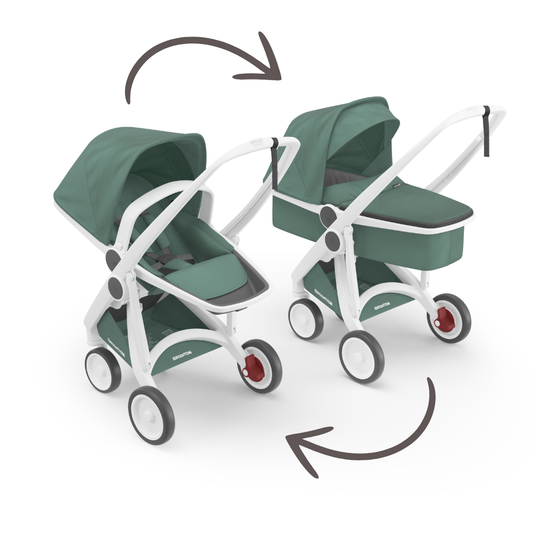 Greentom Carrycot & Reversible Set