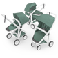 Greentom 3-in-1 White/Sage - Myer